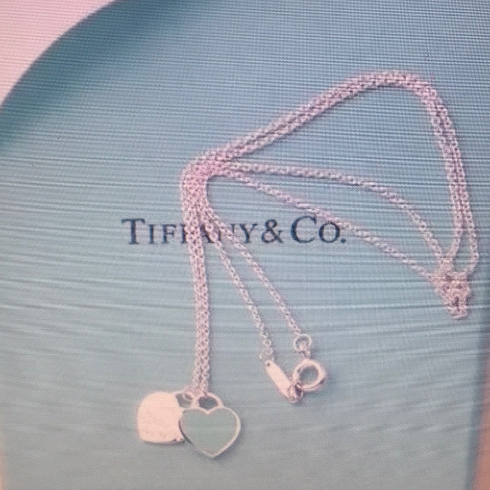 Silver Heart Tiffany & Co Pendant Necklace
